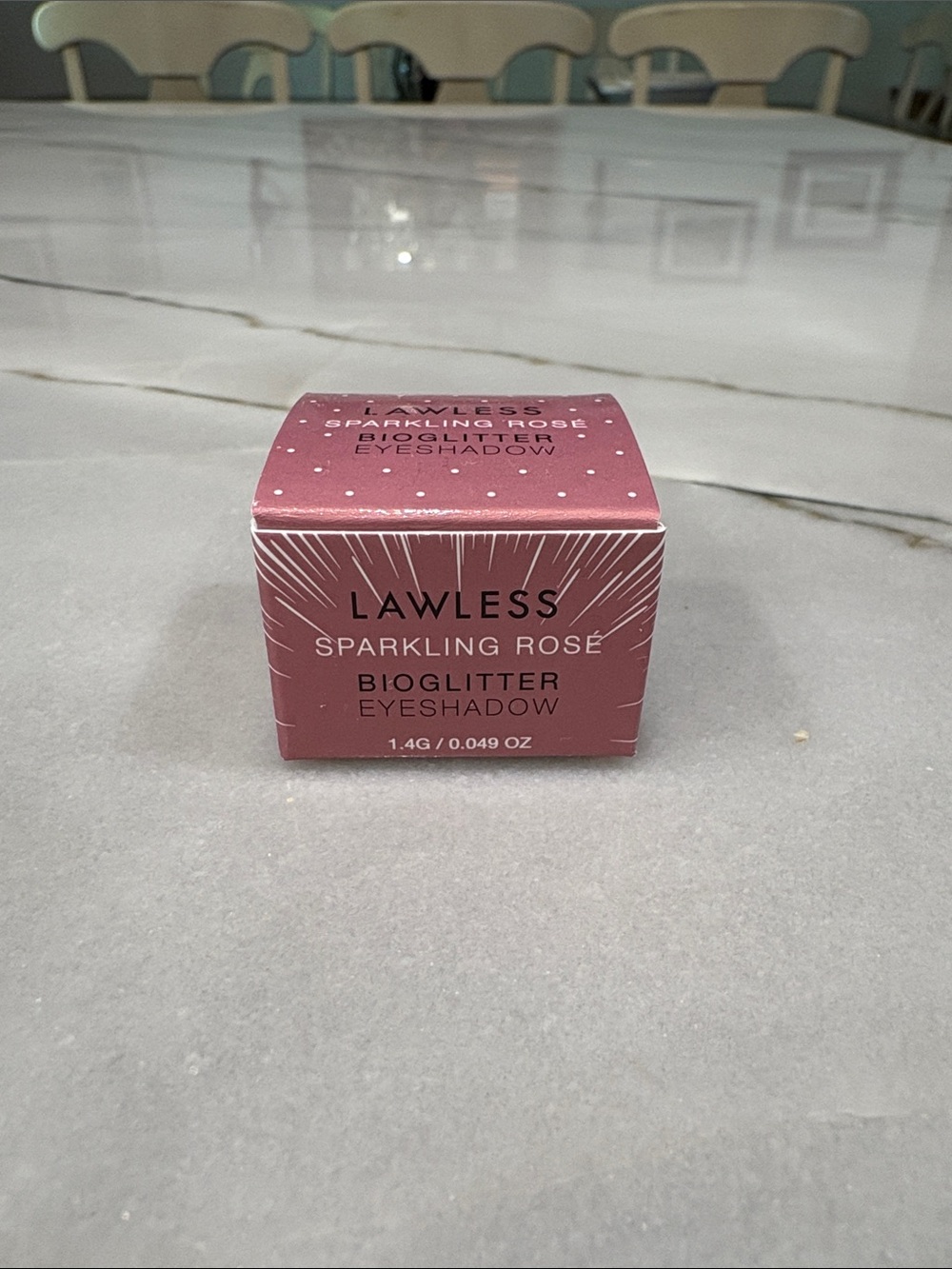 LAWLESS Sparkling Rosé Bioglitter Eyeshadow